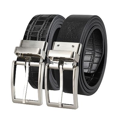 Men's FLX Reversible Croc Texture Golf Belt