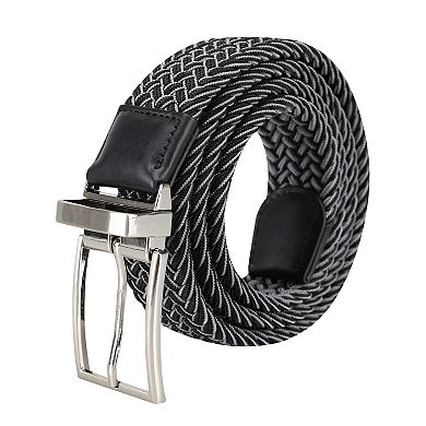 Men's FLX Reversible 2-In-1 Braided Fabric Golf Belt