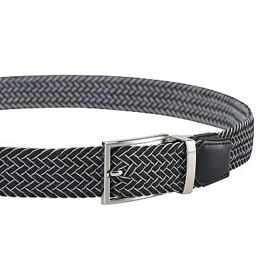 Men's FLX Reversible 2-In-1 Braided Fabric Golf Belt
