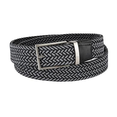 Men's FLX Reversible 2-In-1 Braided Fabric Golf Belt