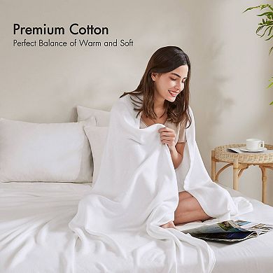 Madison Park Rayon from Bamboo Cooling Cotton Blanket
