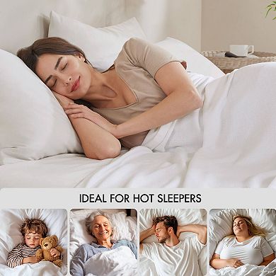 Madison Park Rayon from Bamboo Cooling Cotton Blanket