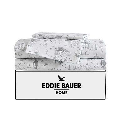 Eddie Bauer Kids Microfiber Patterned Sheet Set