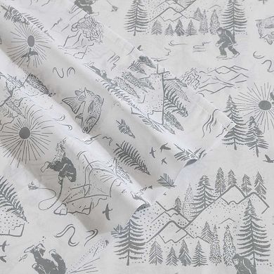Eddie Bauer Kids Microfiber Patterned Sheet Set
