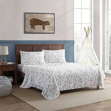 Eddie Bauer Kids Microfiber Patterned Sheet Set