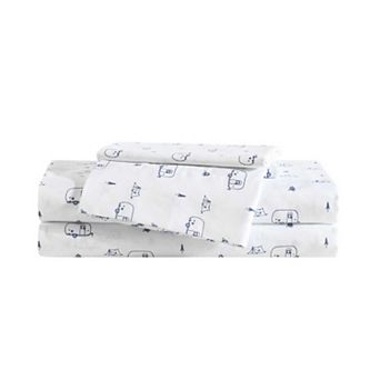 Eddie Bauer Kids Microfiber Patterned Sheet Set