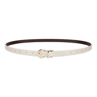 Women's LC Lauren Conrad 2-pc. Reversible Skinny Belt Set