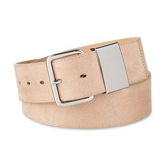 Women's LC Lauren Conrad Metal Loop Suede Dress Belt