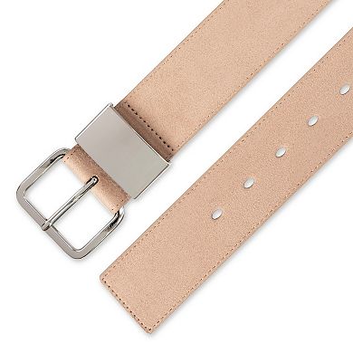 Women's LC Lauren Conrad Metal Loop Suede Dress Belt