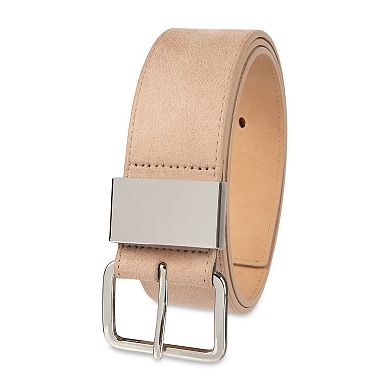 Women's LC Lauren Conrad Metal Loop Suede Dress Belt