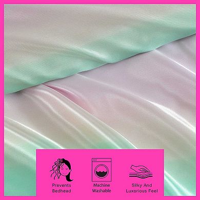 Betsey Johnson Ombre Faux Satin Sheet Set