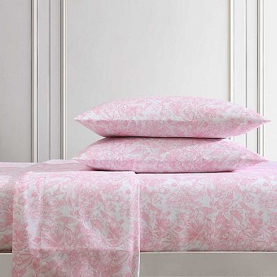 Betsey Johnson Fairytale Floral Sheet Set with Pillowcases