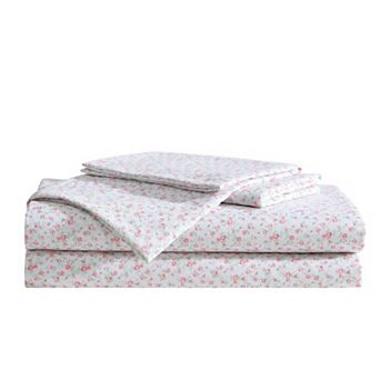Betsey Johnson Whimsical Floral Sheet Set with Pillowcases