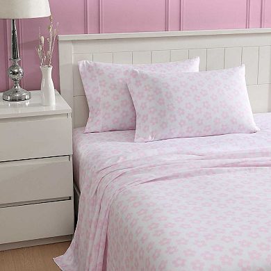 Betsey Johnson Retro Daisy Sheet Set with Pillowcases