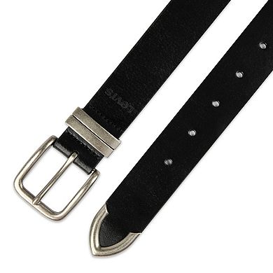 Women's Levi's Casual Western Belt With Metal Loops & Tip End