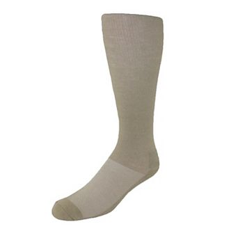 Windsor Collection Men's Gradual Compression Travel Support Socks, One Pair