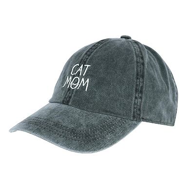David & Young Women's Cat Mom Baseball Hat