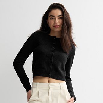 Juniors' SO® Core Button Up Cardigan