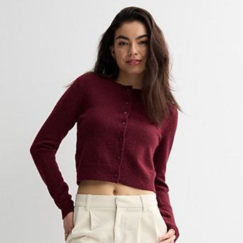 Juniors' SO® Core Button Up Cardigan