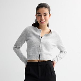 Juniors' SO® Core Button Up Cardigan