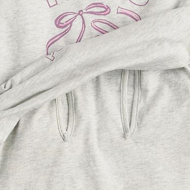 Toddler & Girls 6-12 Jumping Beans® Adaptive Long Sleeve Double Layer Graphic Tee