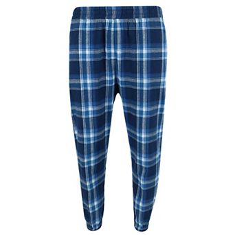CTM Men's Flannel Plaid Jogger Pant