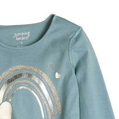Toddler & Girls 4-12 Jumping Beans® Sensory Adaptive Long Sleeve Tee