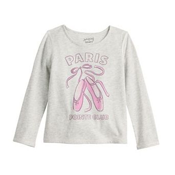 Toddler & Girls 4-12 Jumping Beans® Sensory Adaptive Long Sleeve Tee