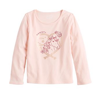 Toddler & Girls 4-12 Jumping Beans® Sensory Adaptive Long Sleeve Tee