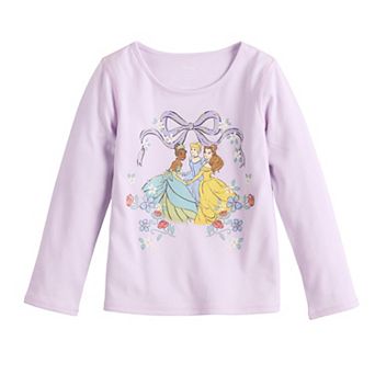 Disney's Princesses Toddler & Girls 4-12 Sensory Adaptive Long Sleeve Graphic Tee by Jumping Beans®