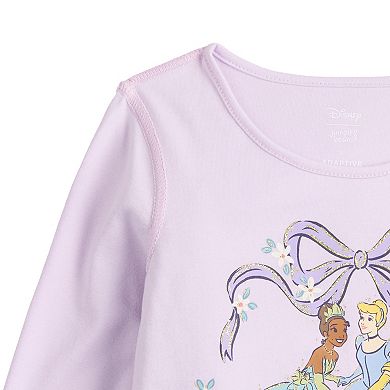 Disney's Princesses Toddler & Girls 4-12 Sensory Adaptive Long Sleeve Graphic Tee by Jumping Beans®