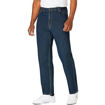 KingSize Men's Big & Tall Expandable Waist Relaxed Fit Jeans