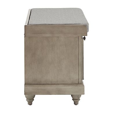 HomeVance Winfred Seat Cushion Storage Bench