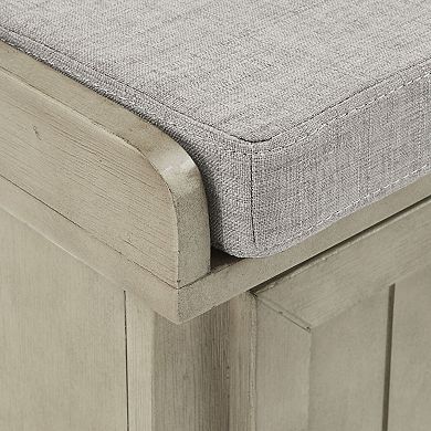 HomeVance Winfred Seat Cushion Storage Bench