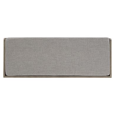HomeVance Winfred Seat Cushion Storage Bench