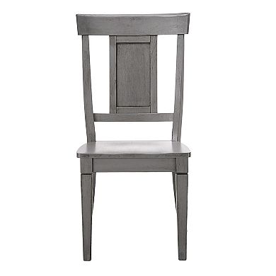 HomeVance Acorn Creek 2-pc. Back Panel Dining Chair Set