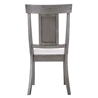 HomeVance Acorn Creek 2-pc. Back Panel Dining Chair Set
