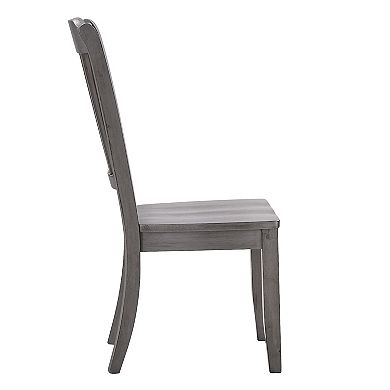 HomeVance Acorn Creek 2-pc. Spindle Dining Chair Set