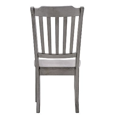 HomeVance Acorn Creek 2-pc. Spindle Dining Chair Set