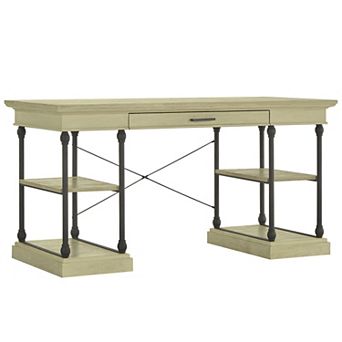 HomeVance Cresthill Rustic Desk