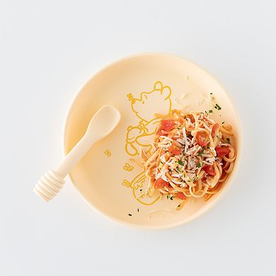 Disney's Winnie the Pooh Silicone Plate & Spoon Set by Bumkins