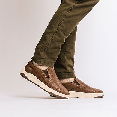 VANCE Townes Men's Comfort Perforated Flexible Slip-on Sneakers