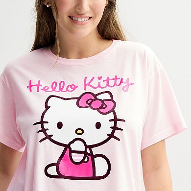 Juniors' Hello Kitty Cute Pose Graphic Tee