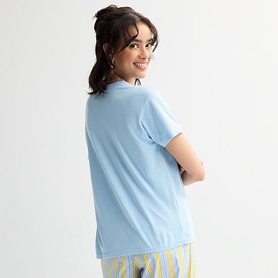 Disney's Lilo & Stitch Cute Fluffy And Full Of Mischief Juniors' Graphic Tee