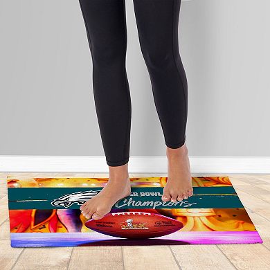 Philadelphia Eagles 2025 Super Bowl LIX Parade Small Washable Rug