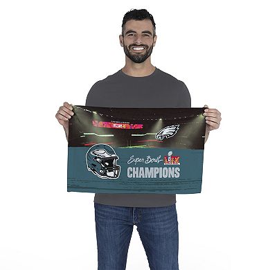 Philadelphia Eagles 2025 Super Bowl LIX Overview Fan Towel 2 Pack