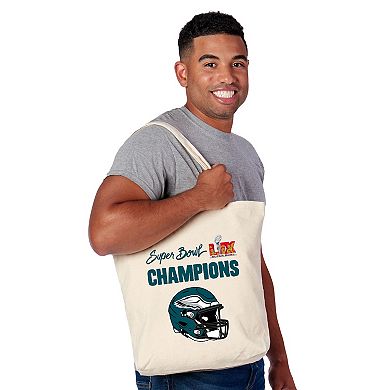 Philadelphia Eagles 2025 Super Bowl LIX Mardi Canvas Tote