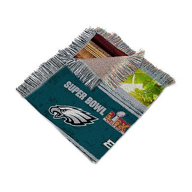 Philadelphia Eagles 2025 Super Bowl LIX Woven Courtyard Tapestry