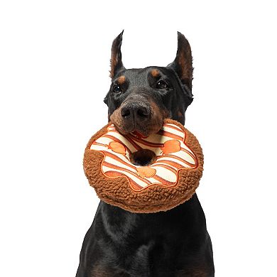 Woof Apple Cider Donut Plush Pet Toy