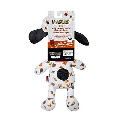 Woof Peanuts Snoopy Acorn Leaf Plush on Belly